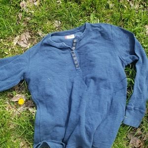 blue long sleeve